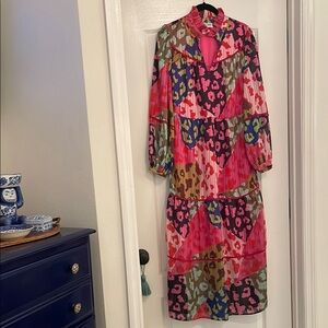 Crosby by Mollie Burch Vibrant Multicolor Women's Dress